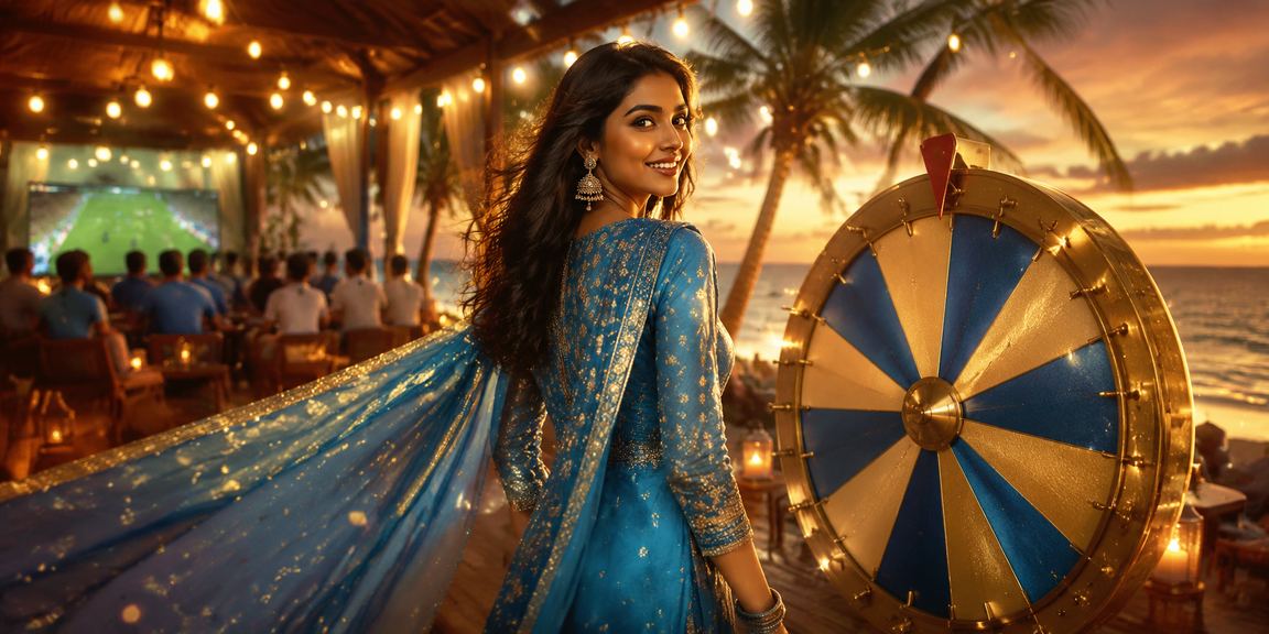 সেন্ট মার্টিনে লাকি ড্র — শাড়ি পরা মডেল 499bet444